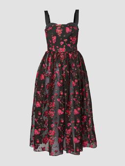 Sleeveless ankle length dress PF24_F1D34_BTFC Erdem    - Collagerie