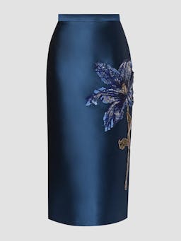 Midi length pencil skirt PF24_F1S901_NEM Erdem    - Collagerie