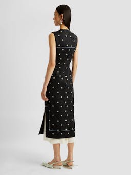 Sleeveless pencil dress PF24_S1D13_BDOJ Erdem    - Collagerie