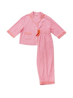 Pink cotton and linen pyjamas Sleepwear TBCo    - Collagerie