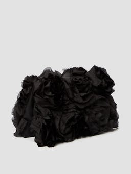 Black small clutch bag PS24_R1B2_BSR Erdem    - Collagerie