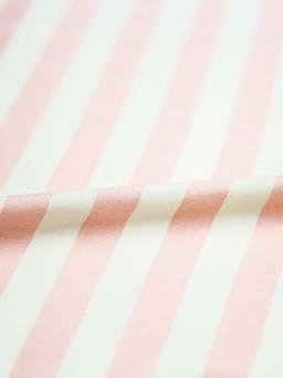 Pale pink stripe long pyjama set Long Pyjama Set Stripe & Stare    - Collagerie