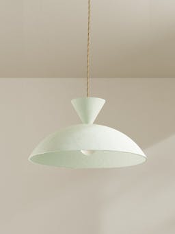 Cloche pendant light Interiors Palefire EU Caledon Green  - Collagerie