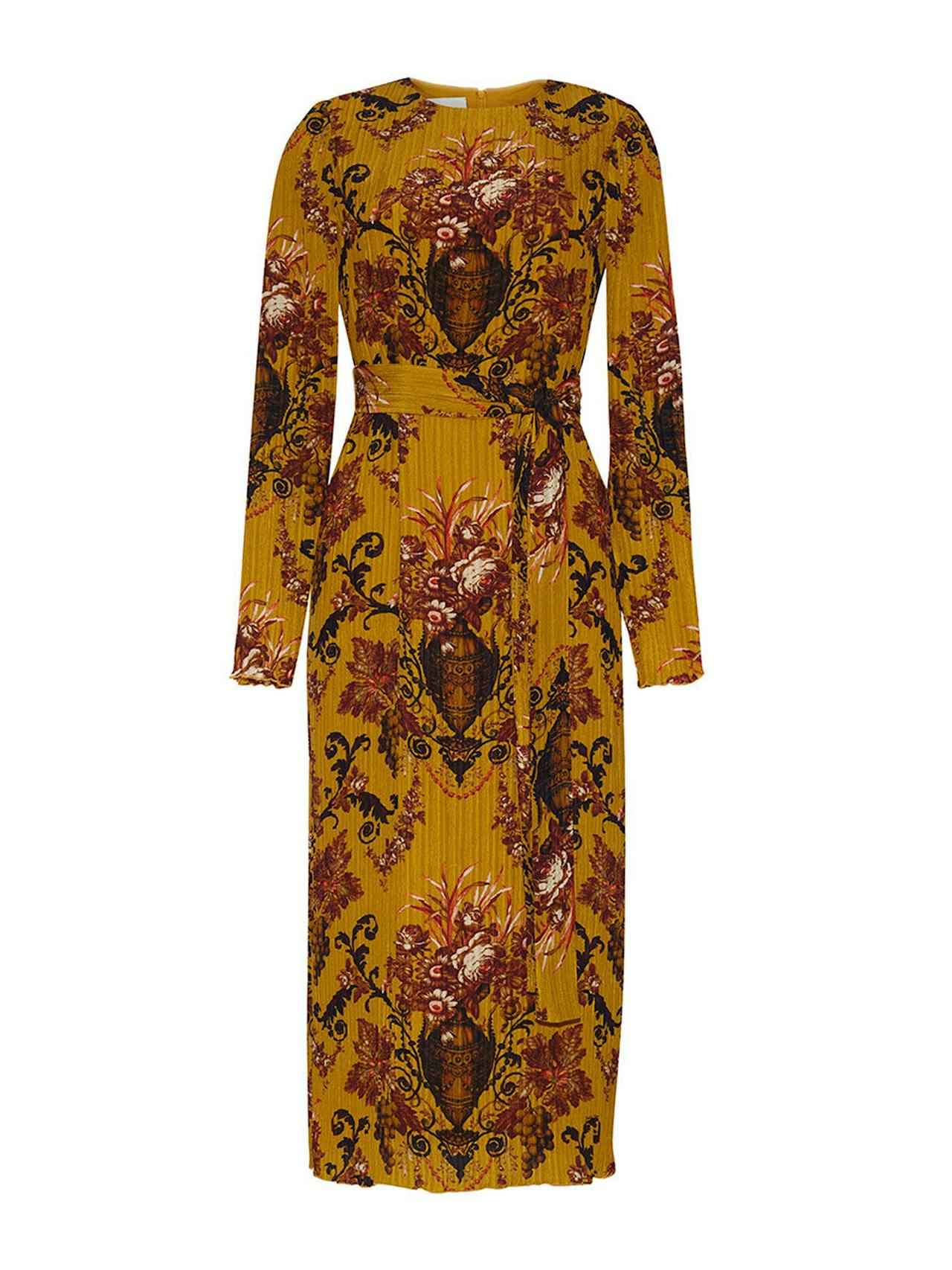 Dusty gold fleur Pepper dress