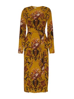 Dusty gold fleur Pepper dress Dresses Cara Cara    - Collagerie