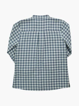 Dusty blue vichy Pereprine shirt Children Clothing Amaia    - Collagerie