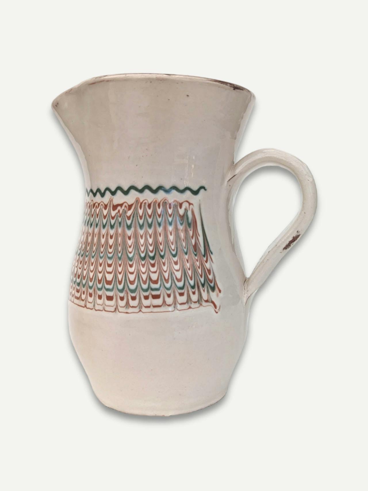 Ecru large jug Water Jug Casa de Folklore    - Collagerie