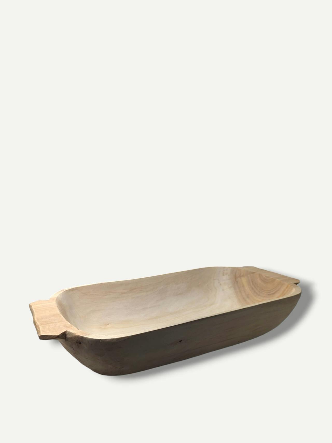 Large wooden dough bowl  Casa de Folklore    - Collagerie