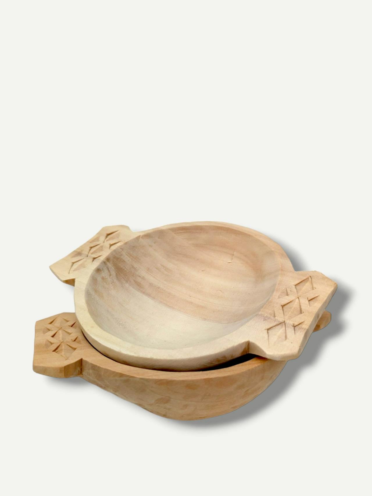 Wooden pinch pot  Casa de Folklore    - Collagerie