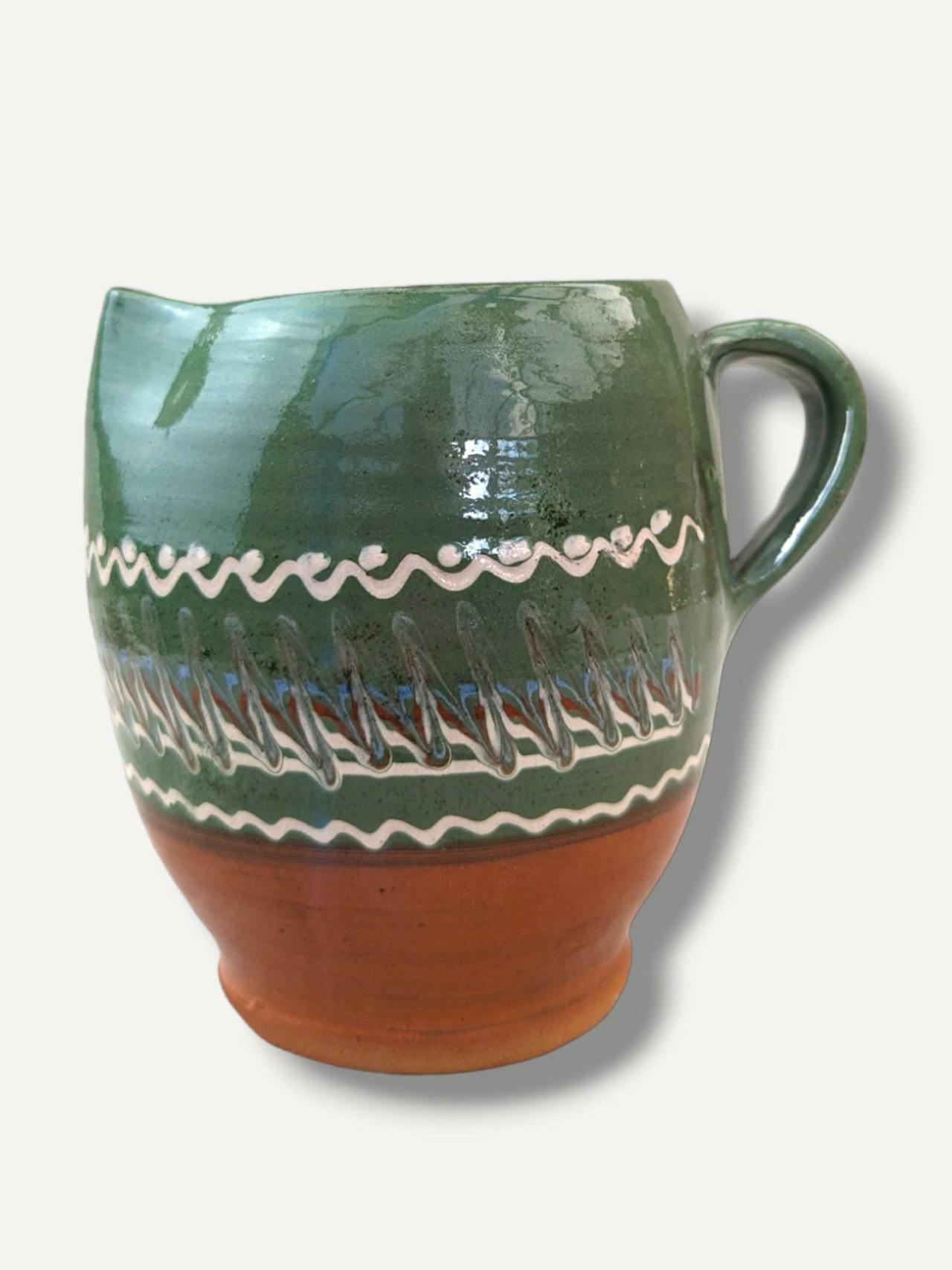 Moss green barrel jug