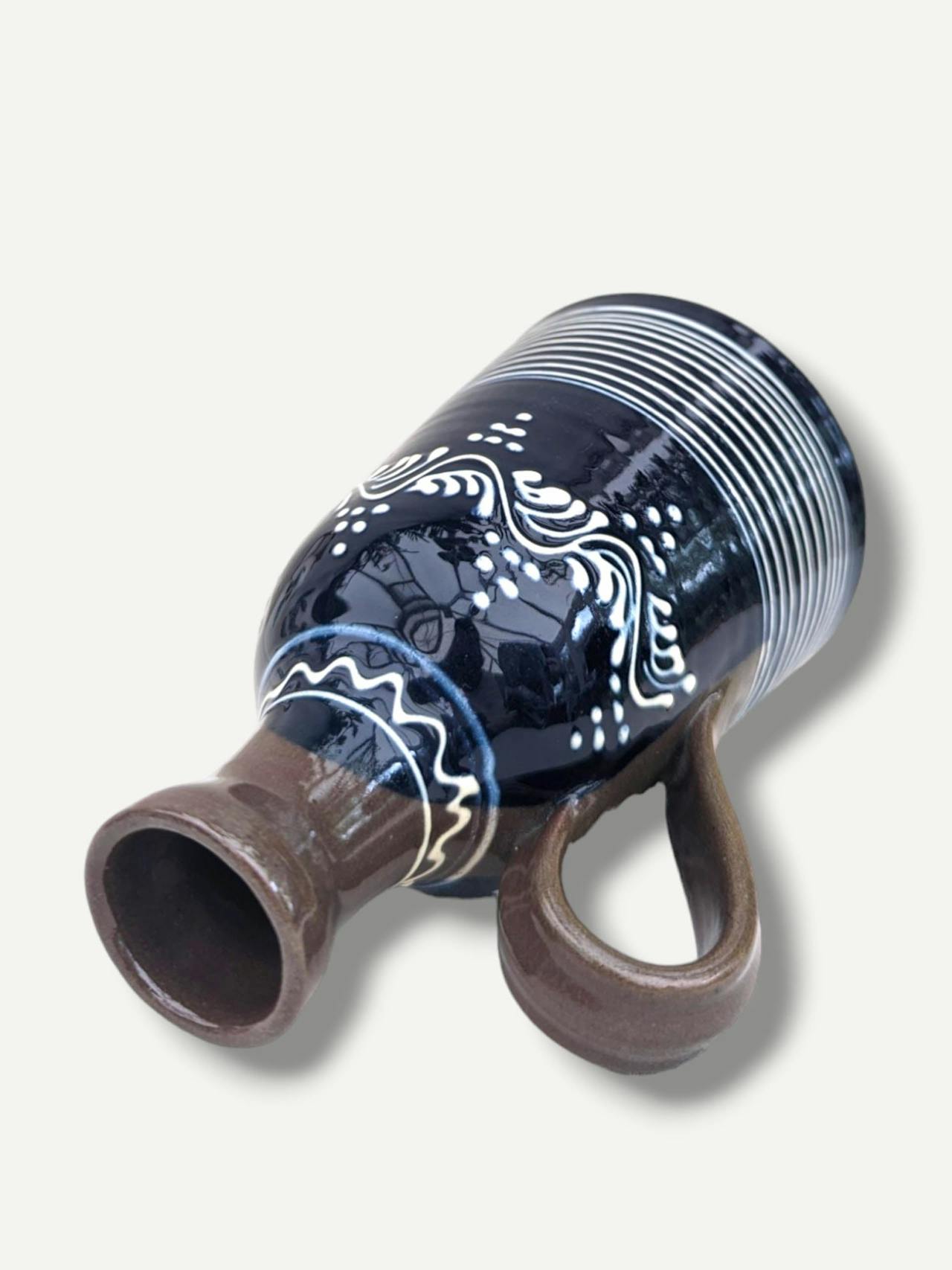 Sitar indigo bottle vase III  Casa de Folklore    - Collagerie