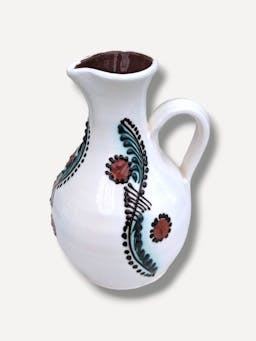 Sitar ecru tan jug I  Casa de Folklore    - Collagerie