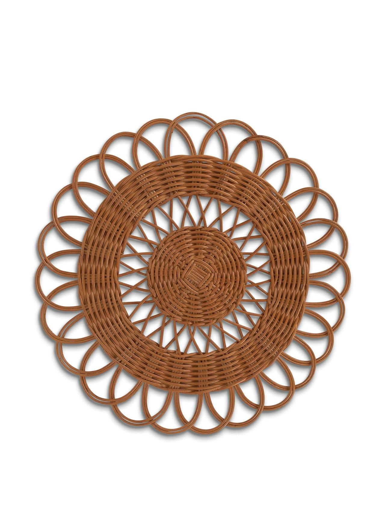 Rattan placemat Rattan Sharland England    - Collagerie