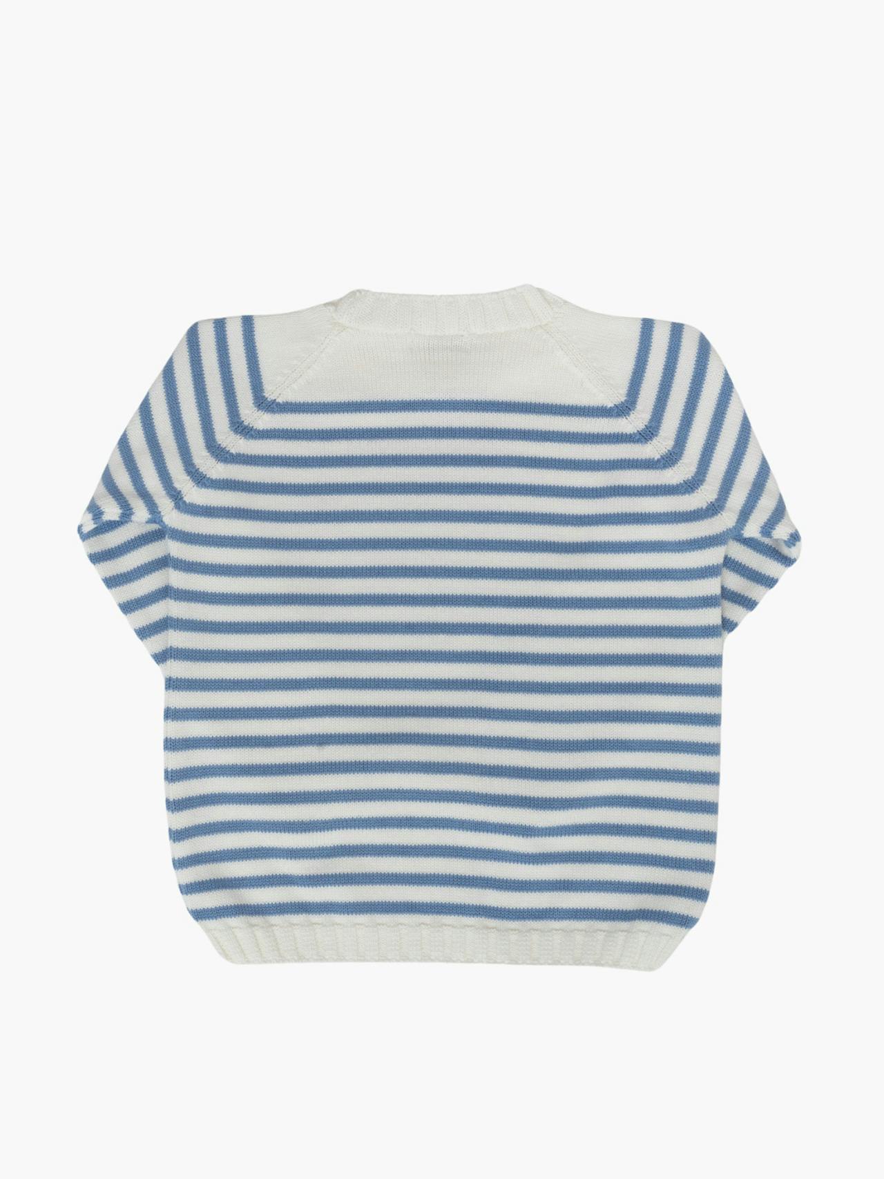 Popeye jumper midblue stripe Baby & Child Clothing Amaia    - Collagerie