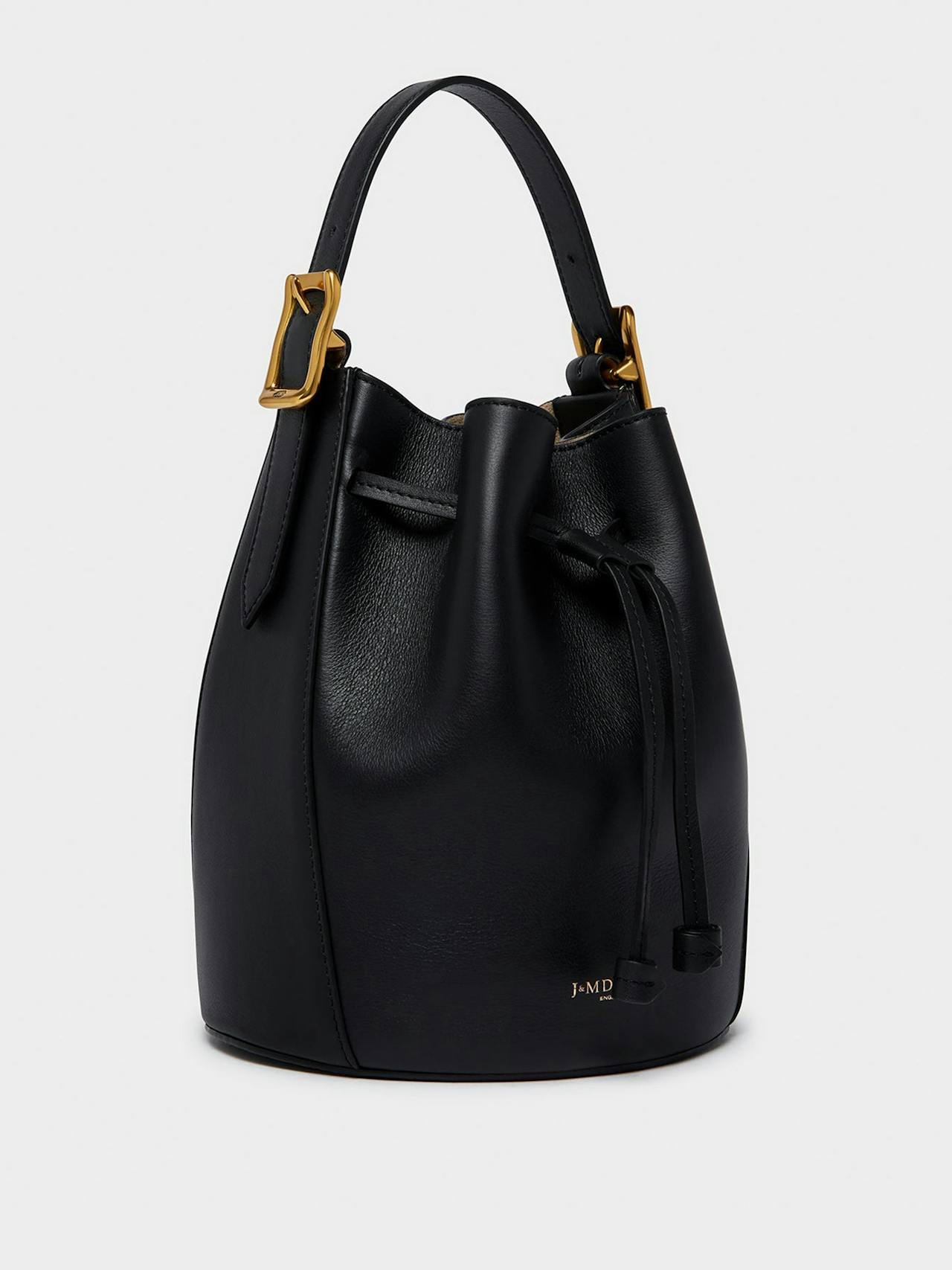 Poppy bucket bag, black leather Bags J&M Davidson    - Collagerie