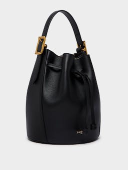 Poppy bucket bag, black leather Bags J&M Davidson    - Collagerie