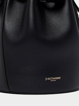 Poppy bucket bag, black leather Bags J&M Davidson    - Collagerie