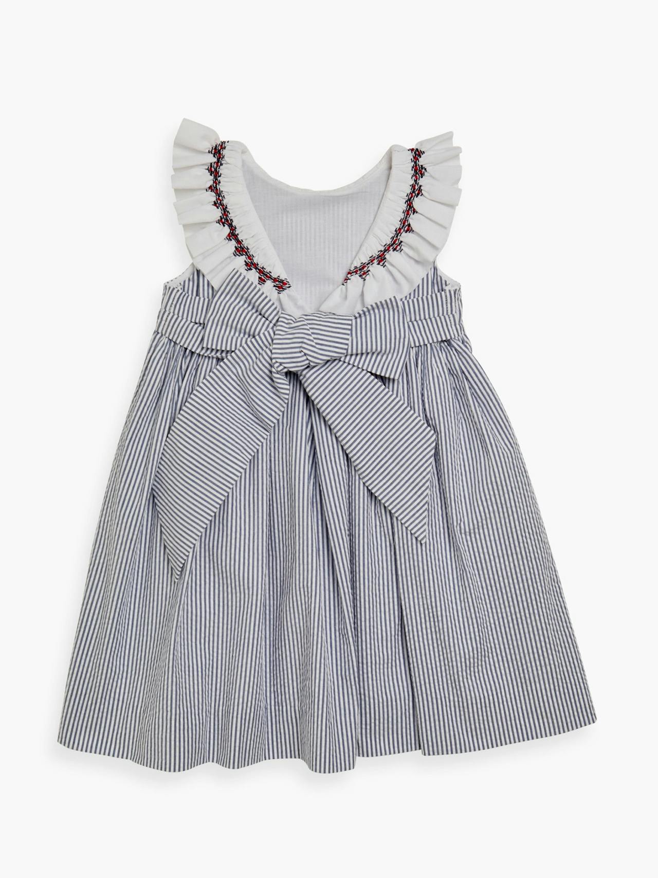 Poppy dress navy stripe Child Amaia    - Collagerie