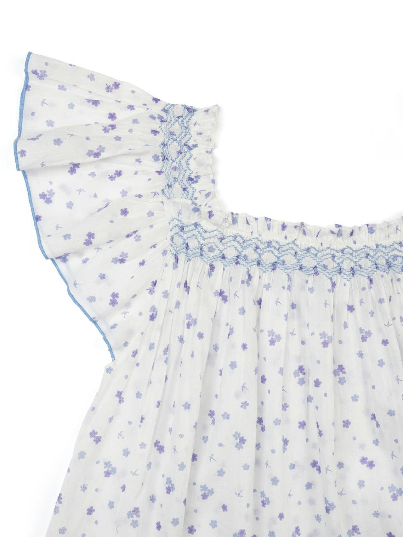 Cotton Poppy Plumbago nightgown  If Only If    - Collagerie