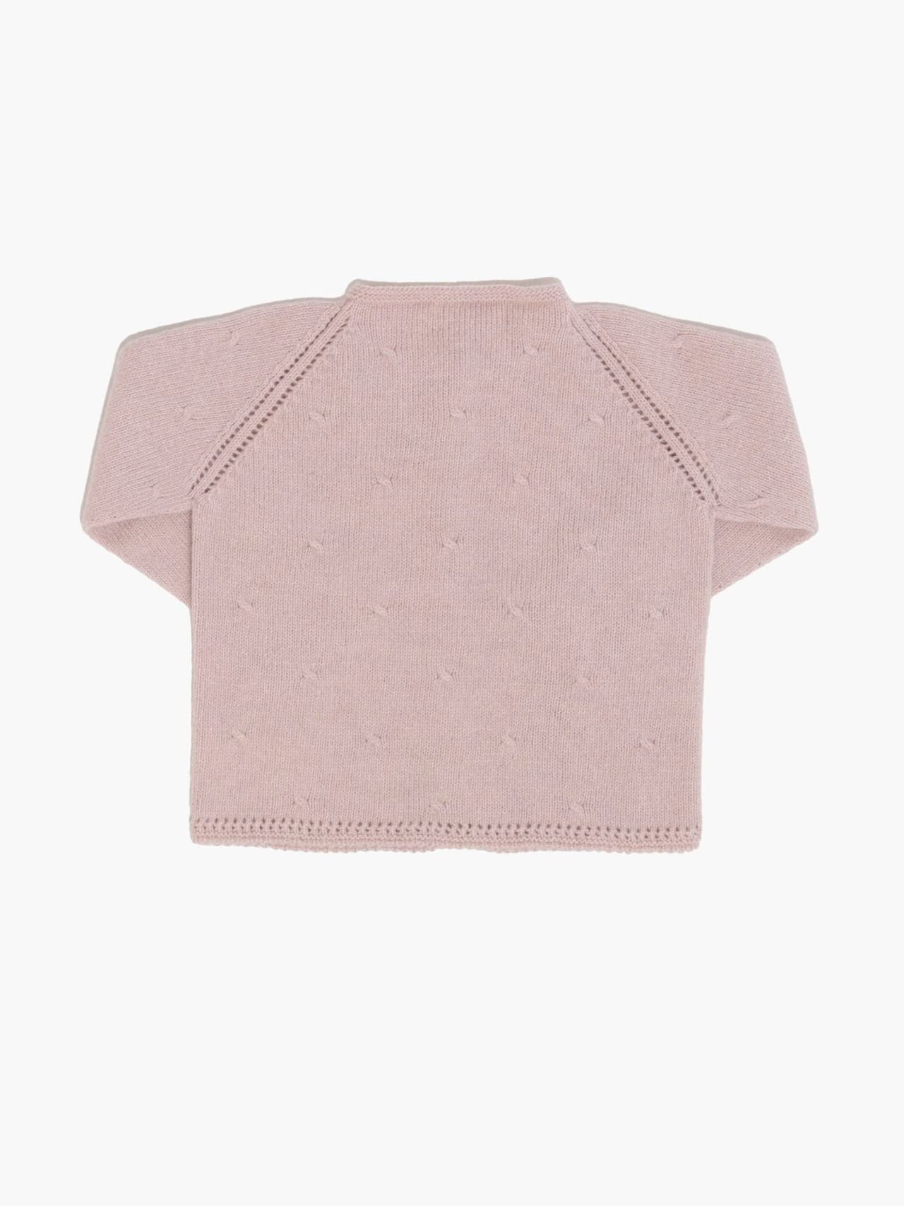 Light pink Puce cardigan Baby Clothing Amaia    - Collagerie