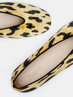 Leopard print Bevilacqua velvet regency slippers Footwear Le Monde Beryl    - Collagerie