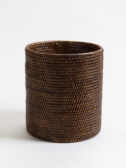 Rangoon rattan waste paper basket Wastepaper Bins Kalinko    - Collagerie