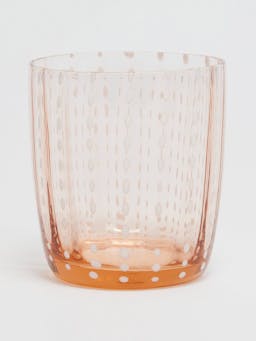 Speckled Rose Pink water glasses, set of 4 SALES Maison Margaux    - Collagerie