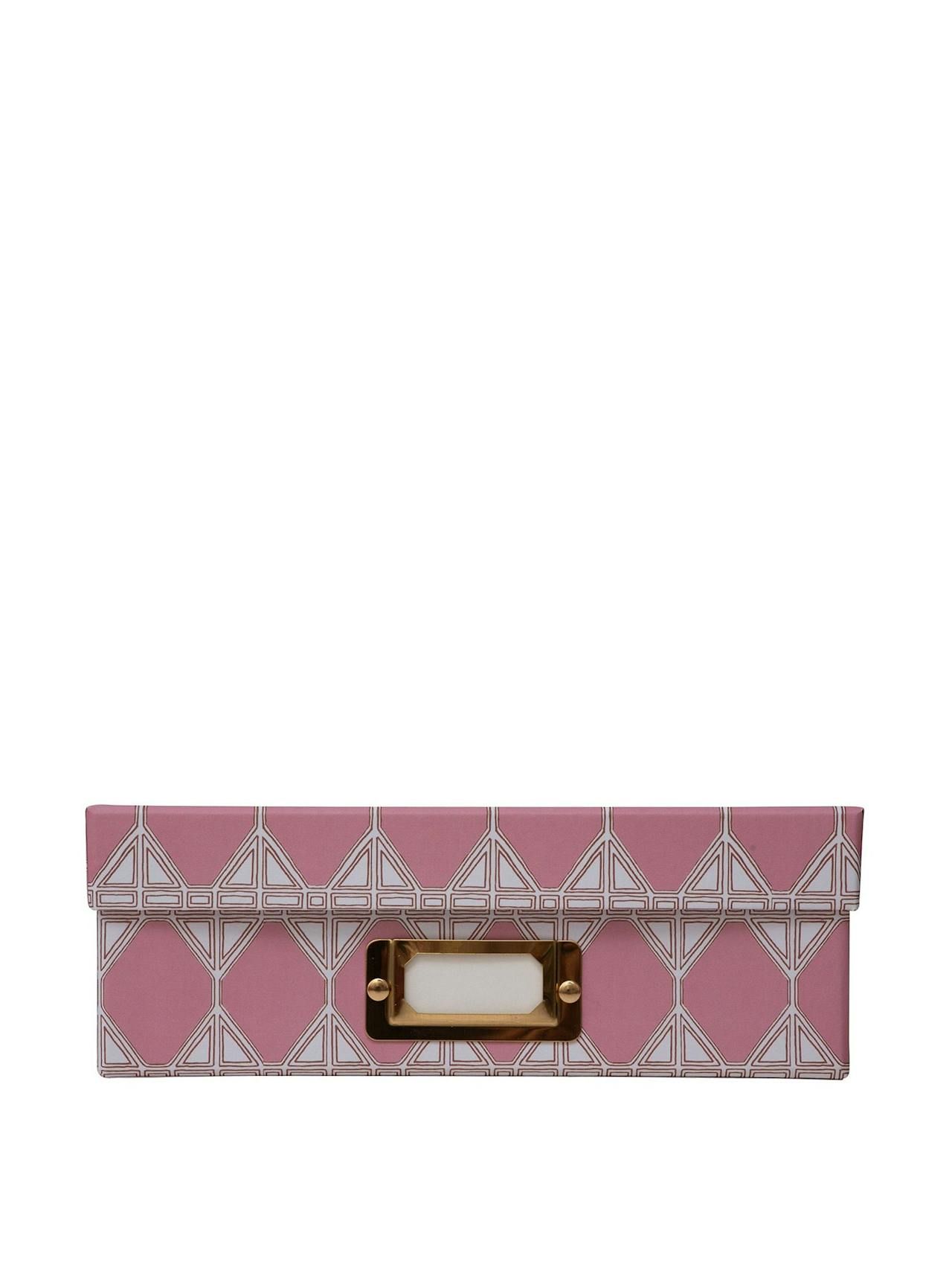 Romarong the pink deeps lidded portfolio box  Dar Leone    - Collagerie