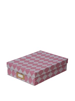 Romarong the pink deeps lidded portfolio box  Dar Leone    - Collagerie