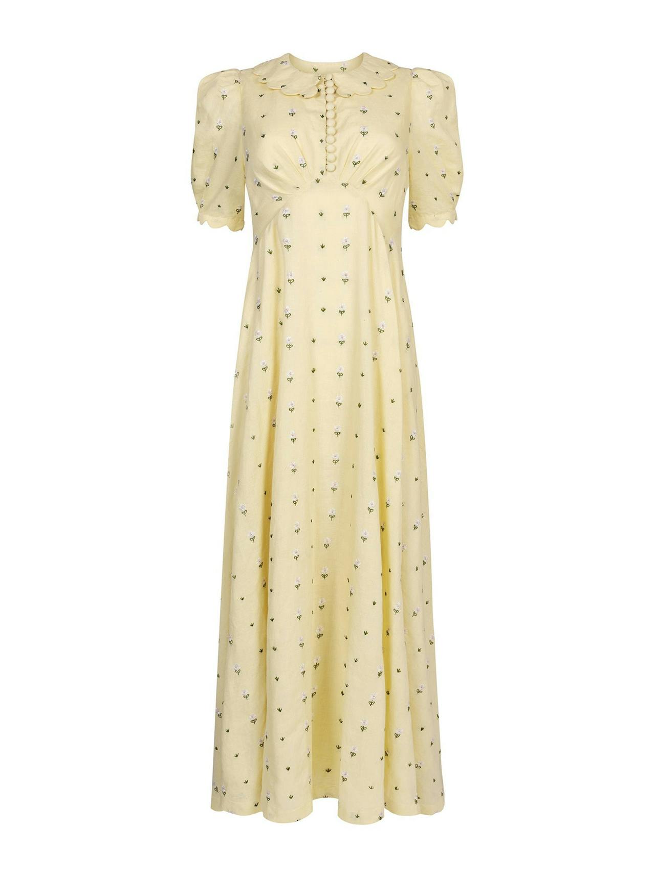 Romy daisy embroidered dress DRESSES Beulah London    - Collagerie