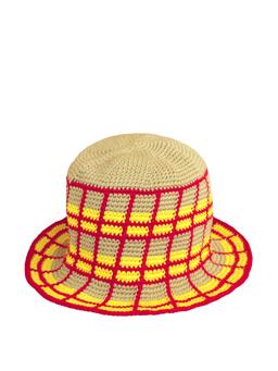 Schoolgirl plaid crochet hat Crochet hat BrunnaCo    - Collagerie