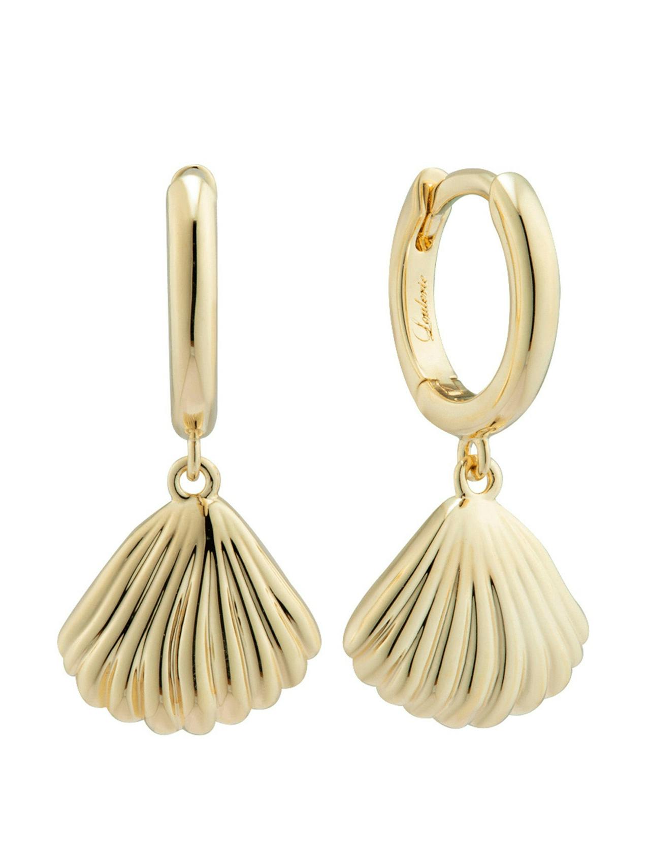 Shell Huggy earrings