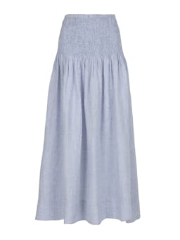 Sula sky linen skirt Skirts Mondo Corsini    - Collagerie