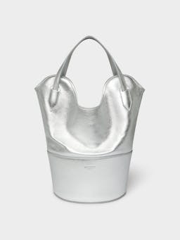 Silver small Ray bucket bag Bags J&M Davidson    - Collagerie