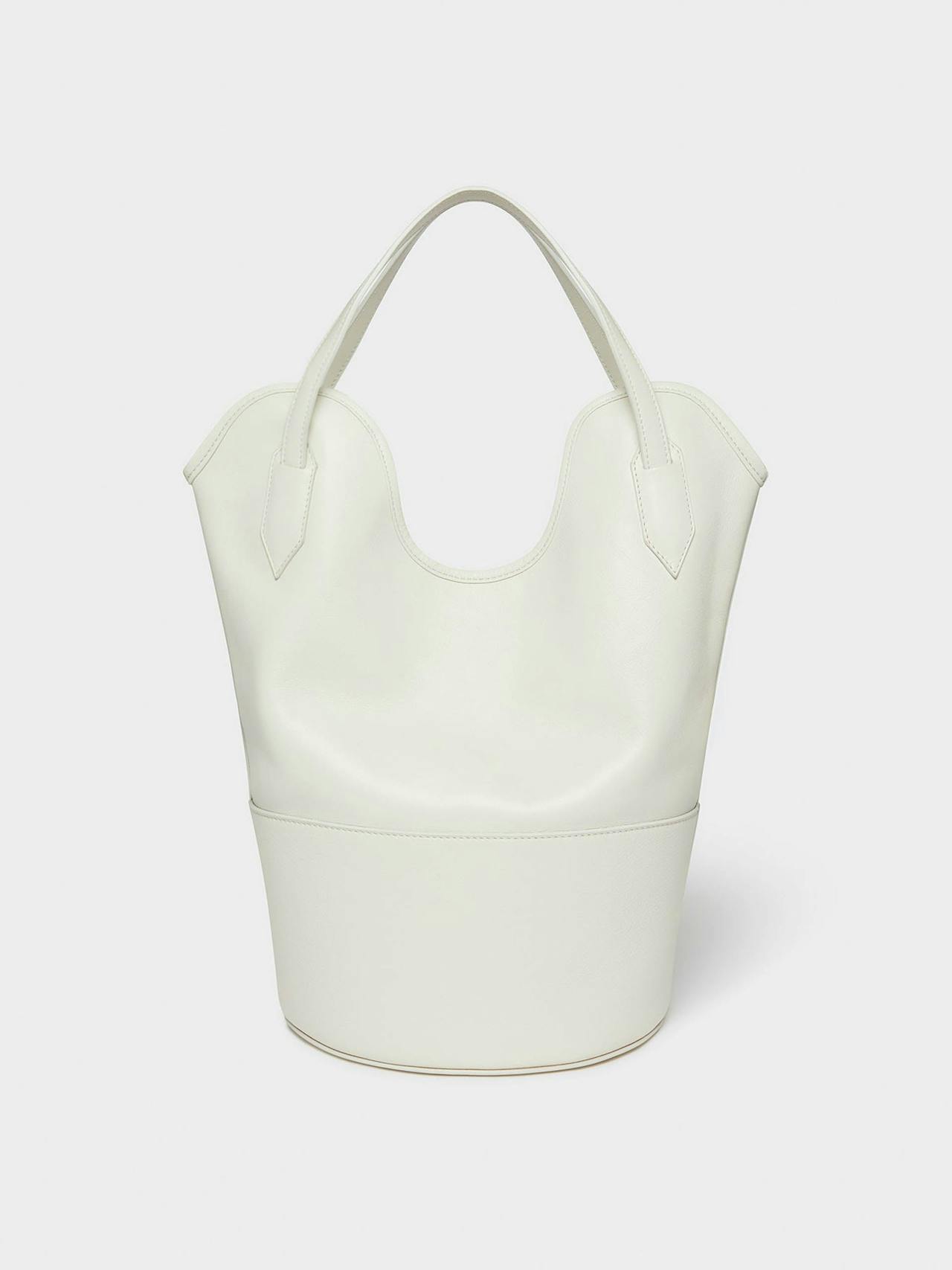 Cream small Ray bucket bag Bags J&M Davidson    - Collagerie