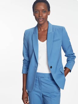 Blue Jamie new wool blazer Jacket Cefinn    - Collagerie