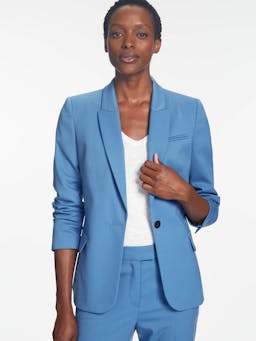 Blue Jamie new wool blazer Jacket Cefinn    - Collagerie