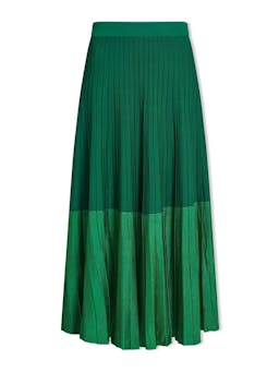 Emerald green Colette contrast hem skirt Skirt Cefinn    - Collagerie