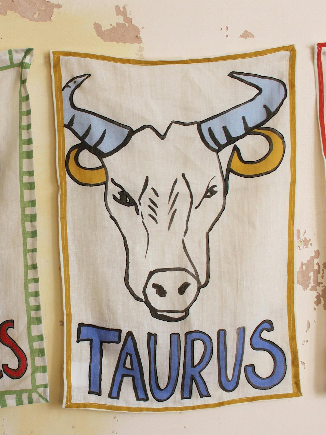 Aries tea towel Teatowels Amuse La Bouche    - Collagerie