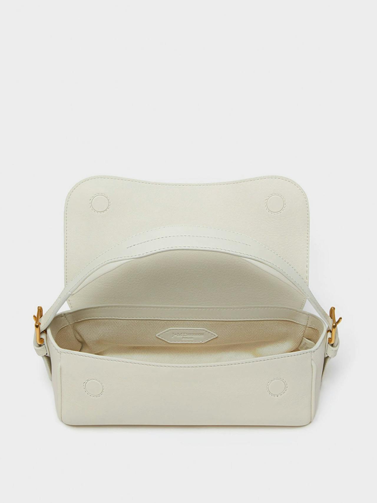 Cream leather Bonny Baguette mini bag Bags J&M Davidson    - Collagerie