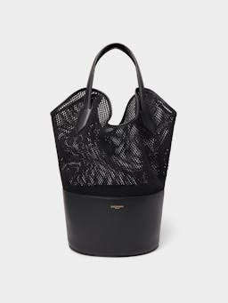 Black Mesh Ray bucket bag Bags J&M Davidson    - Collagerie