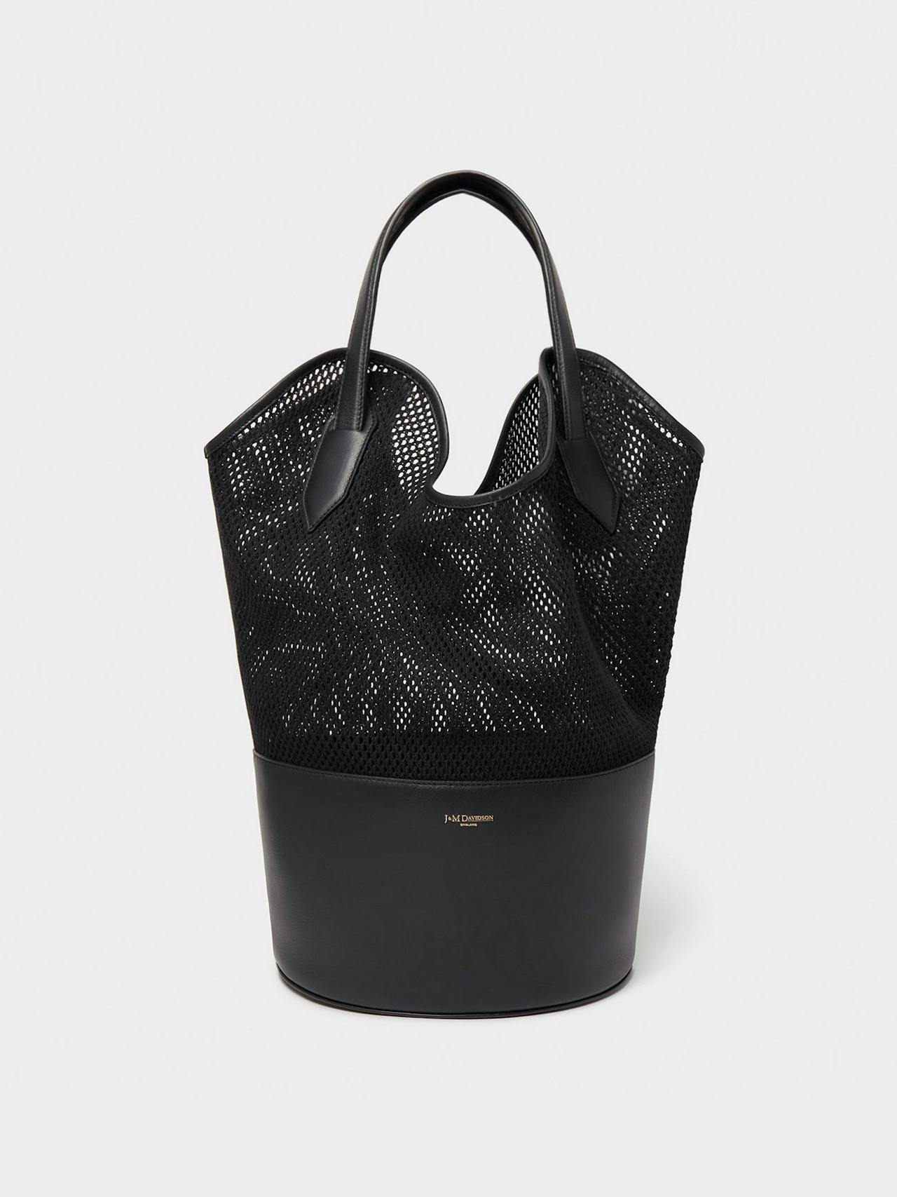 Black Mesh Ray bucket bag Bags J&M Davidson    - Collagerie