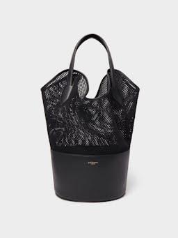 Black Mesh Ray bucket bag Bags J&M Davidson    - Collagerie