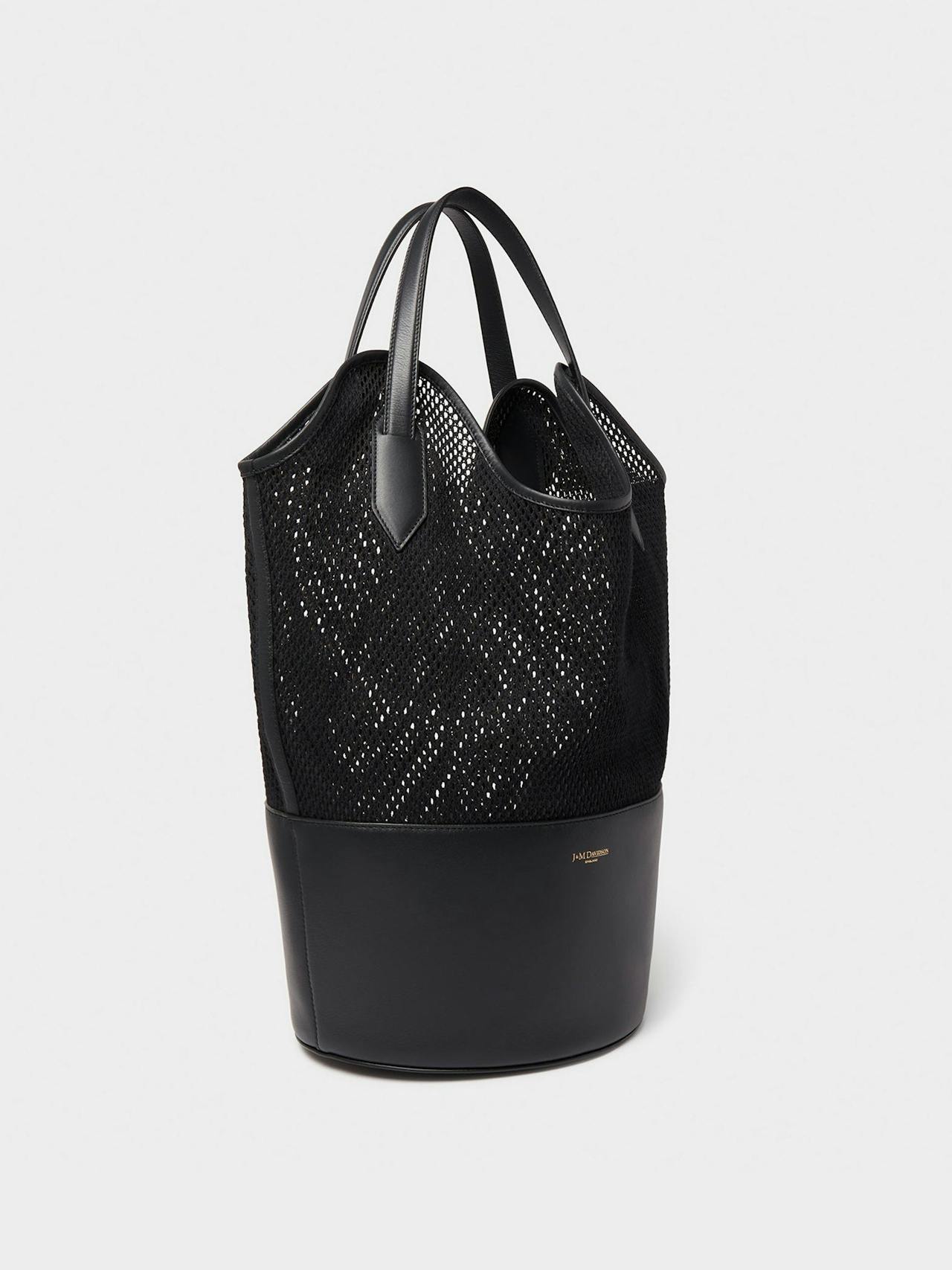 Black Mesh Ray bucket bag Bags J&M Davidson    - Collagerie