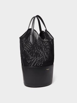 Black Mesh Ray bucket bag Bags J&M Davidson    - Collagerie