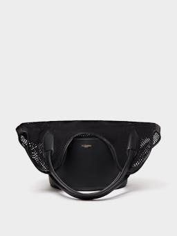 Black Mesh Ray bucket bag Bags J&M Davidson    - Collagerie