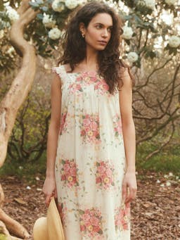 Veryan dress in Spring Posy  ST. CLAIR    - Collagerie