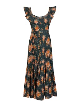 Indigo bouquet Theodora dress  ST. CLAIR    - Collagerie