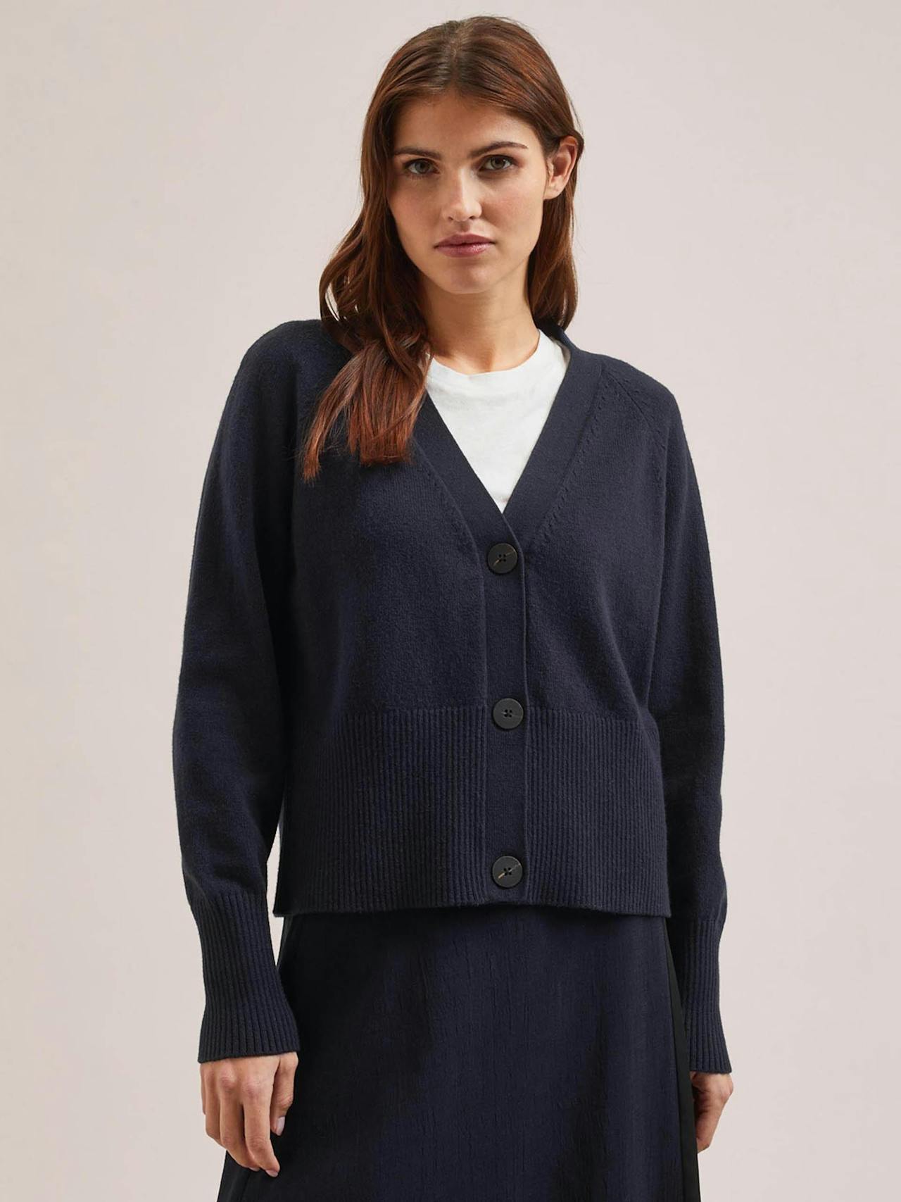 Navy Caro cotton cardigan Knit Cefinn    - Collagerie