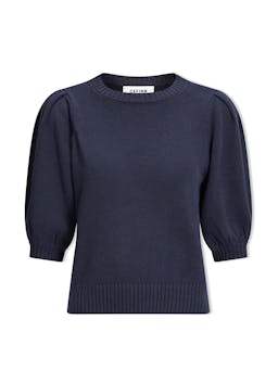 Navy Amalie linen blend jumper Knit Cefinn    - Collagerie